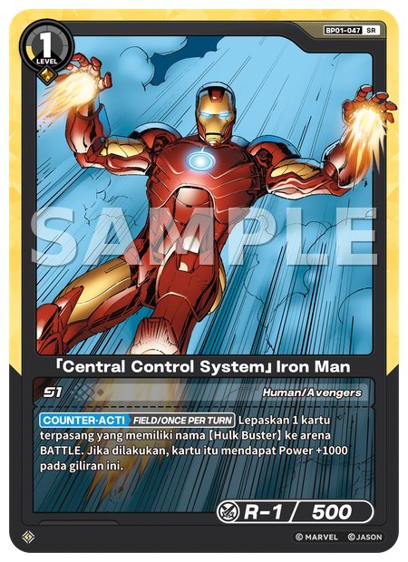 [Central Control System] Iron Man